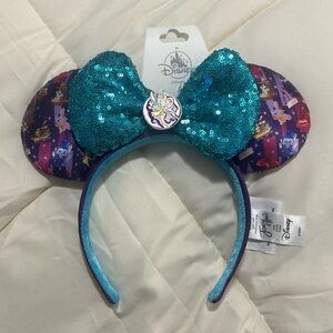 2023 Disney Parks Disneyland by Joey Chou Mickey Minnie Mouse Ear Headband BNWT